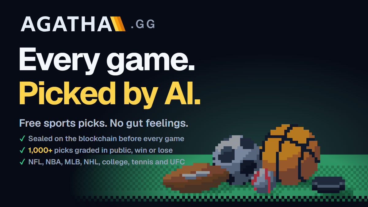 AI Sports Prediction Model Agatha.gg Surpasses 1,000 Graded Picks