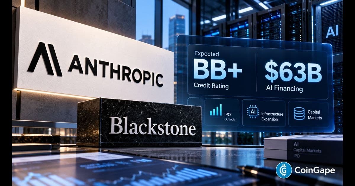 Blackstone Warns Anthropic Could Receive High Junk Credit Rating Following IPO