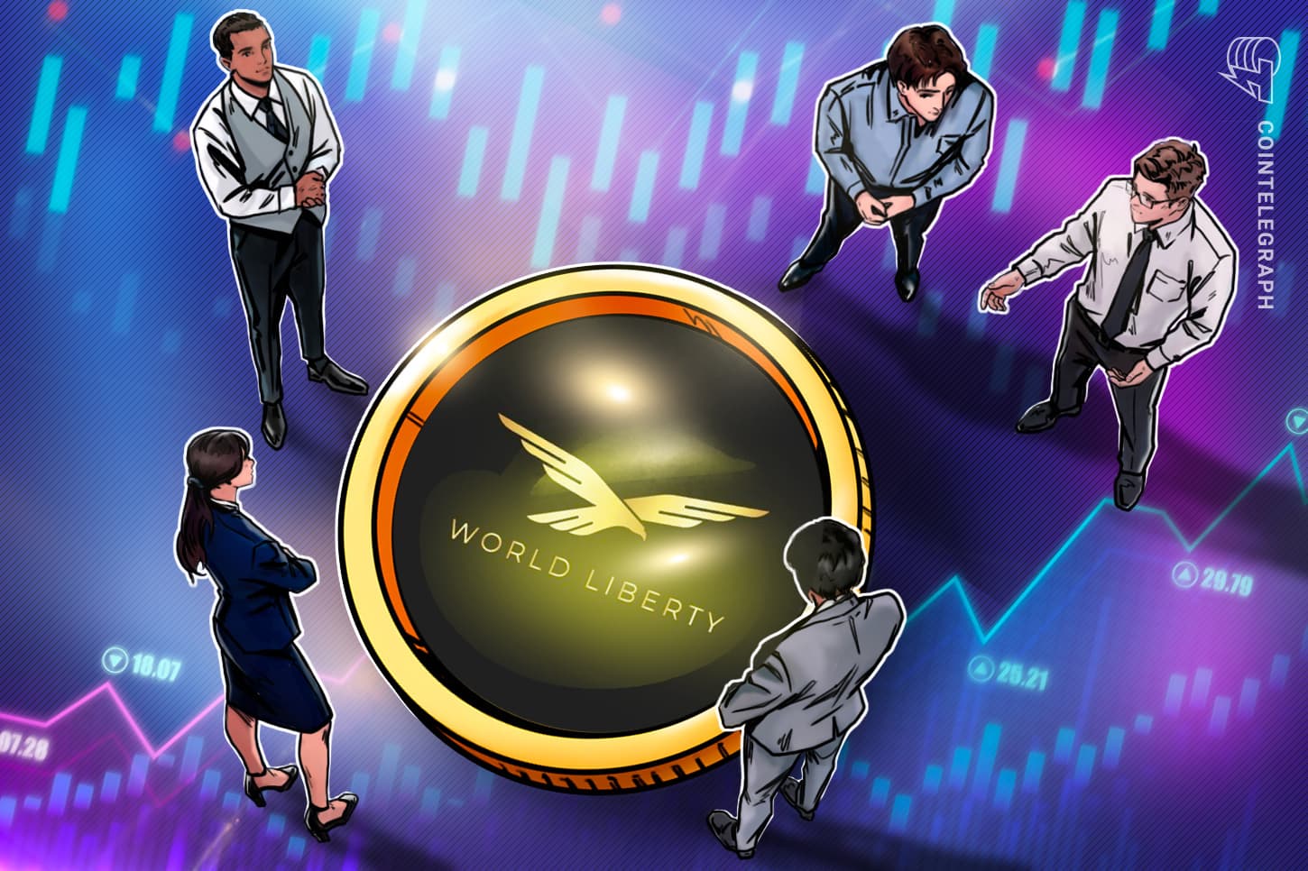 Trump family-backed WLFI token surges 23% ahead of Mar-a-Lago crypto forum