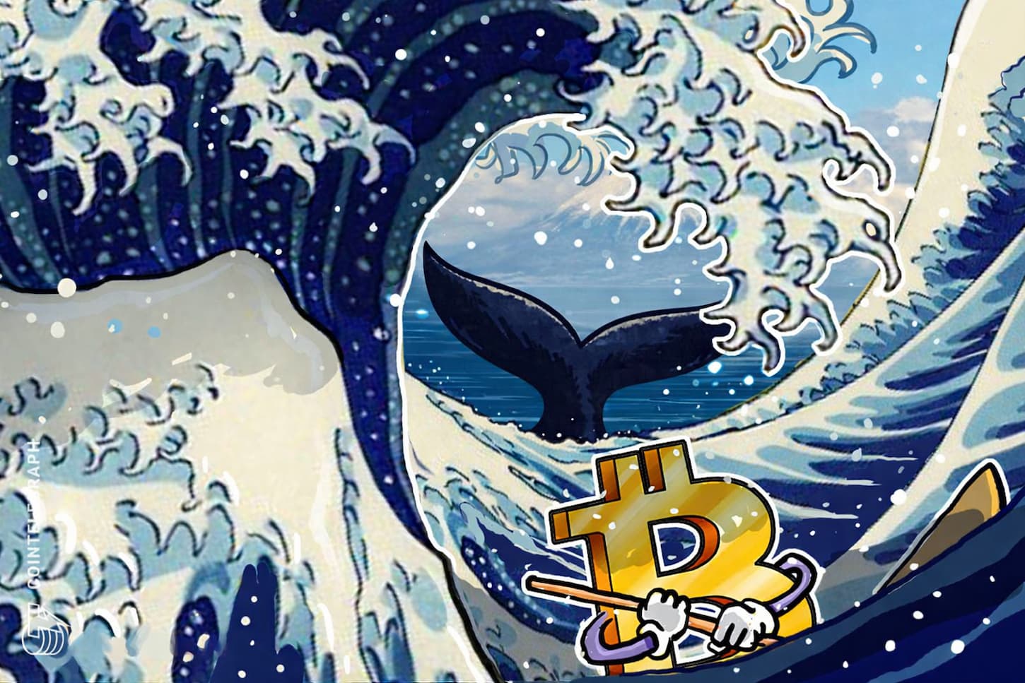 Bitcoin chart pattern, whale activity warn of another 20% price drop